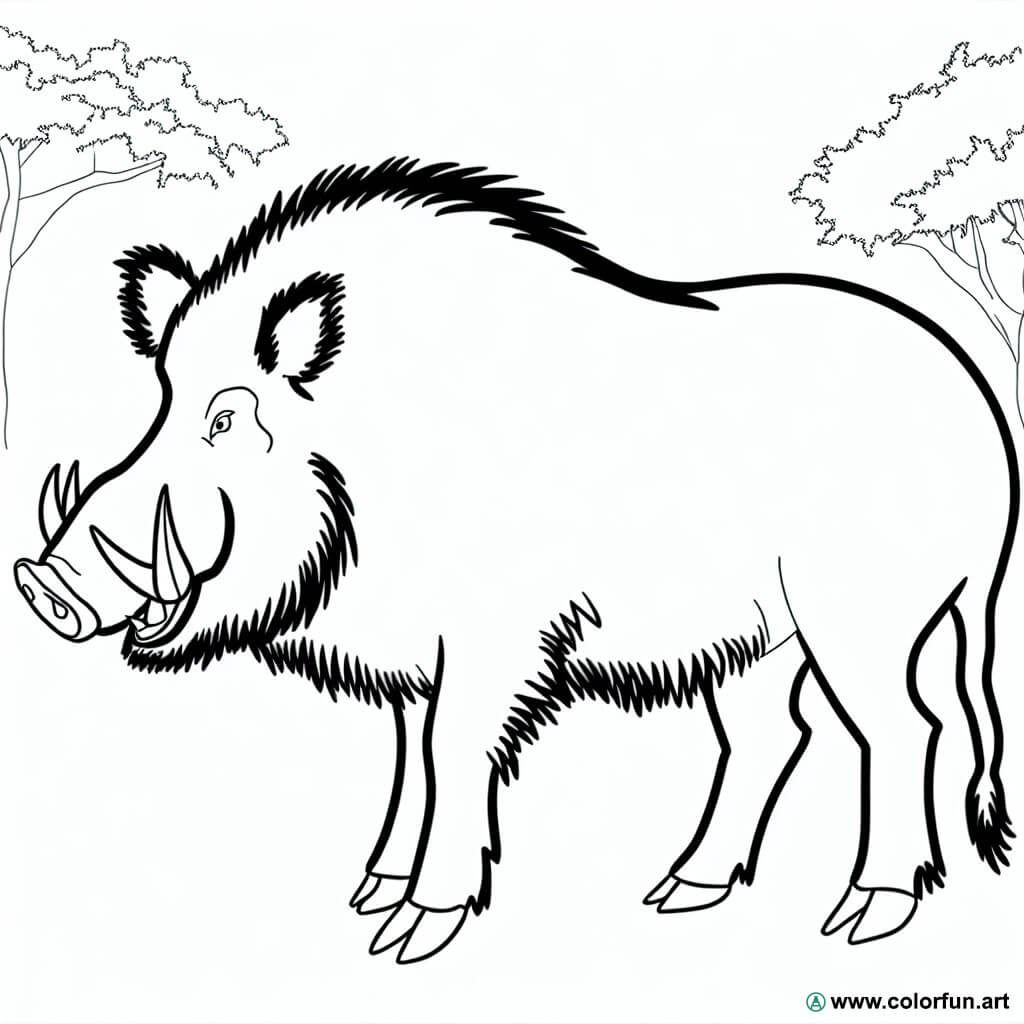 Figura Cinghiale Realistica In PVC - Modellino Dipinto A Mano 7cm Per Gioco E Collezione - 2