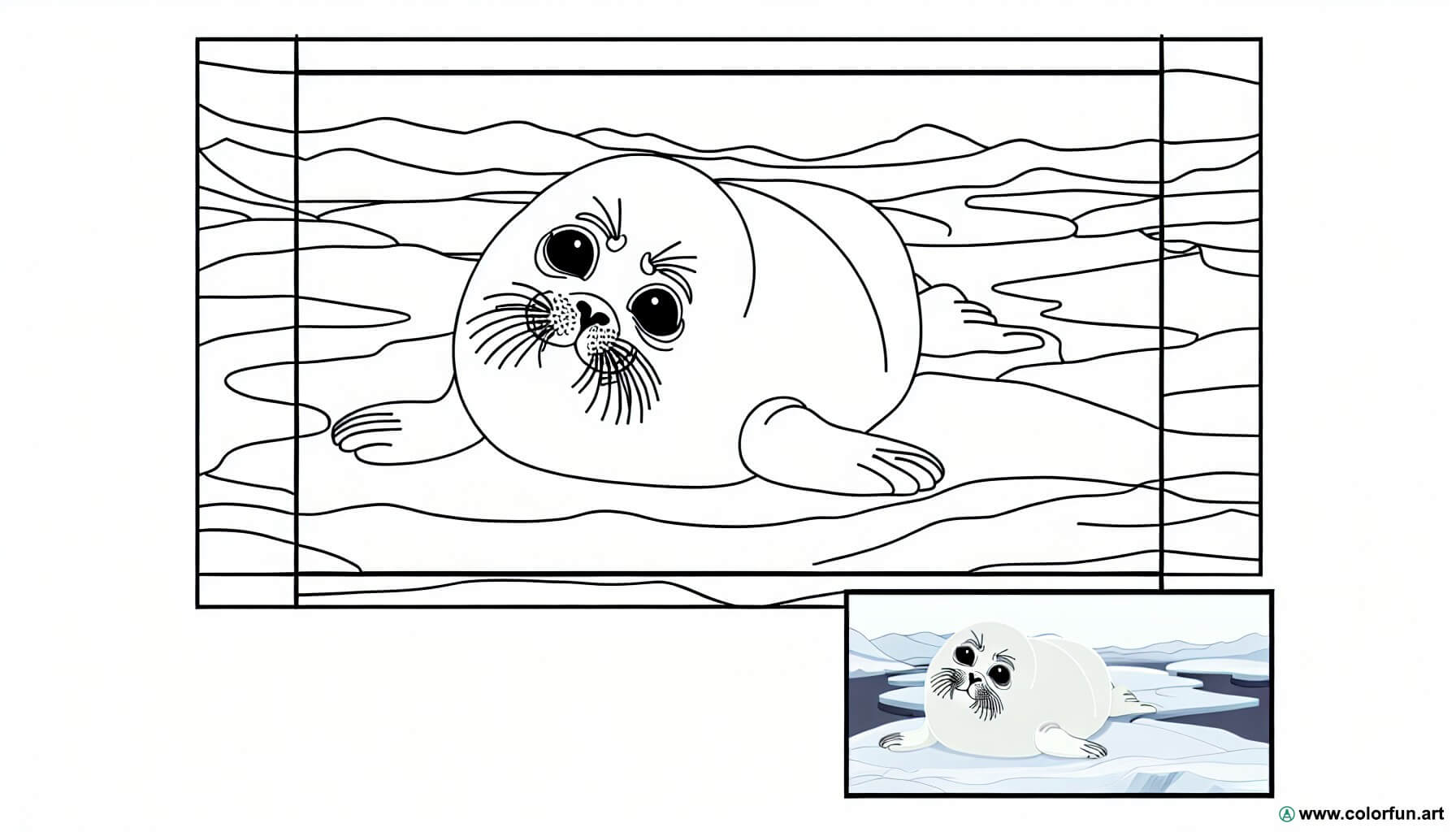 Stampa Su Tela Artica Scimmia Con Cornice – Poster Artistico 30x45 Cm Per Soggiorno O Camera Da Letto, Illustrazione Album Esercizi Mattutini, Decorazione Parete